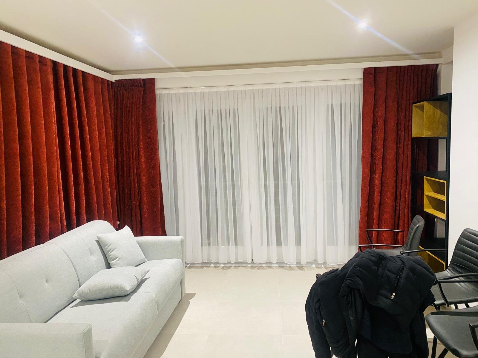 Elegante vouwgordijnen